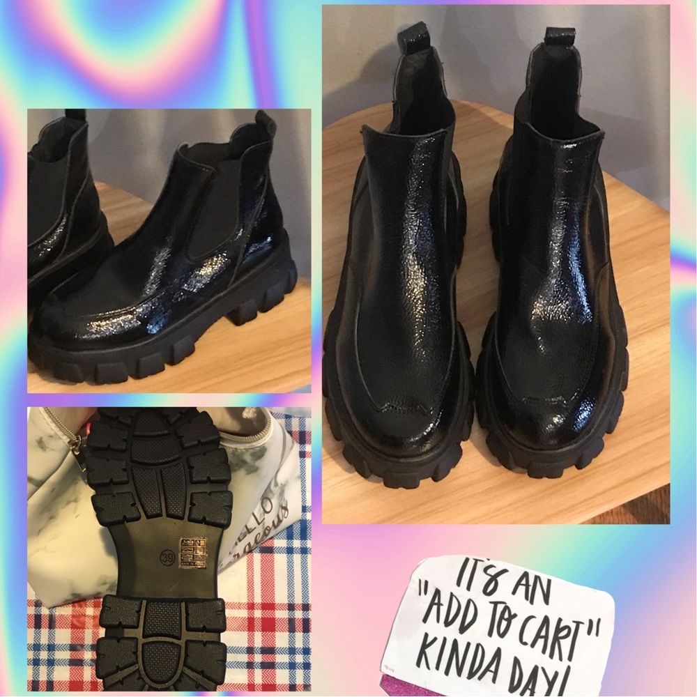 Ladies Black Ankle Boot. Brand new